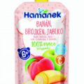 HAMÁNEK Banán, broskyňa, jablko 100 g