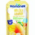 HAMÁNEK Hruška & banán 100 g