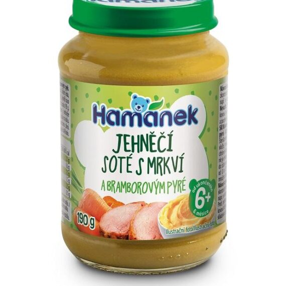 HAMÁNEK Jahňacie soté s mrkvou a zemiakovým pyré 190 g