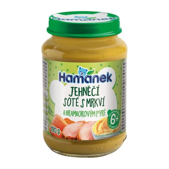 HAMÁNEK Jahňacie soté s mrkvou a zemiakovým pyré 190 g