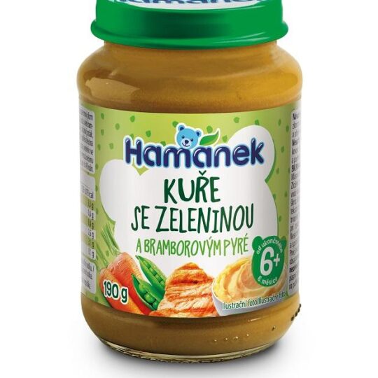 HAMÁNEK Kura so zeleninou a zemiakom 190 g