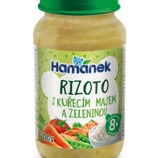 HAMÁNEK Rizoto s kuracím mäsom a zeleninou 230 g