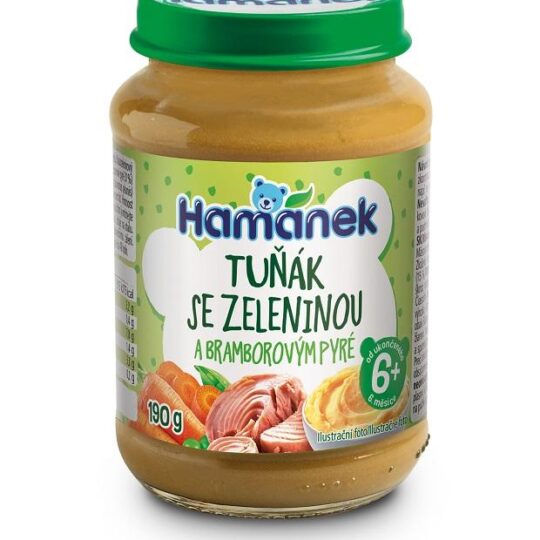 HAMÁNEK Tuniak so zeleninou a zemiakom 190 g