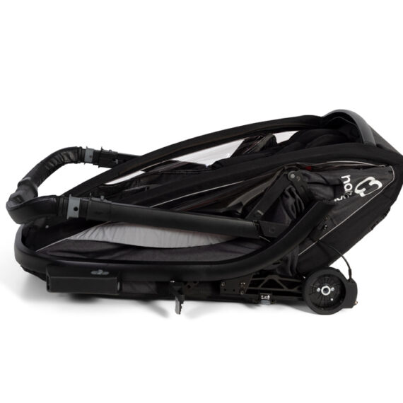 HAMAX Vozík vr. ramená + kočíkový set za bicykel Cocoon Grey/black
