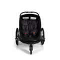 HAMAX Vozík vr. ramená + kočíkový set za bicykel Cocoon Grey/black
