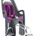 HAMAX Cyklosedačka Caress Grey/Dark Grey/Purple