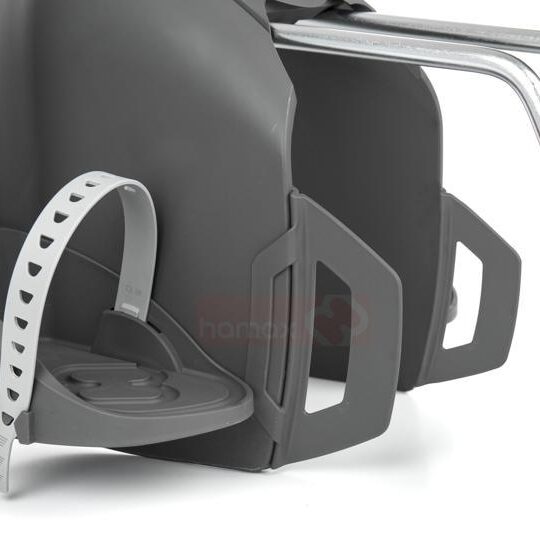 HAMAX Cyklosedačka Caress Grey/White/Blue