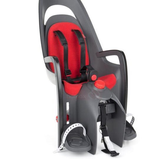 HAMAX Cyklosedačka Caress Plus – adapter Grey/Red