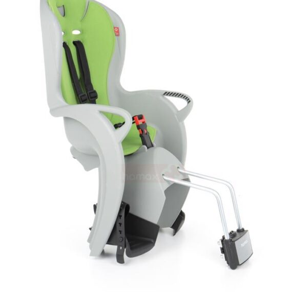 HAMAX Cyklosedačka Kiss Medium Grey/Green
