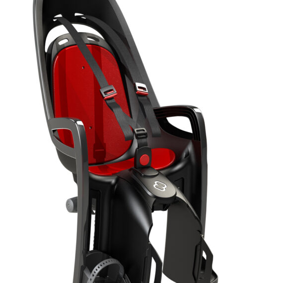 HAMAX Cyklosedačka s adaptérom Zenith Grey/Red