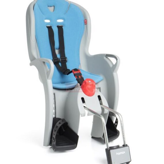 HAMAX Cyklosedačka Sleepy Medium Grey/Light Blue