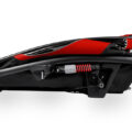 HAMAX Outback One – jednomiestny vozík za bicykel vr. ramená + kočíkovú set – Red/Black, polohov