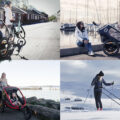 HAMAX Outback One – jednomiestny vozík za bicykel vr. ramená + kočíkovú set – Red/Black, polohov