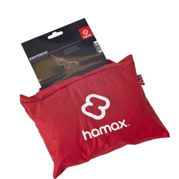 HAMAX Pláštenka k cyklosedačke Red