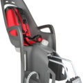 HAMAX Polohovacia cyklosedačka s uzamykateľným zámkom Zenith Relax Grey/Red