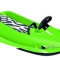 HAMAX Sněžný bob Snow Zebra – Green/Grey