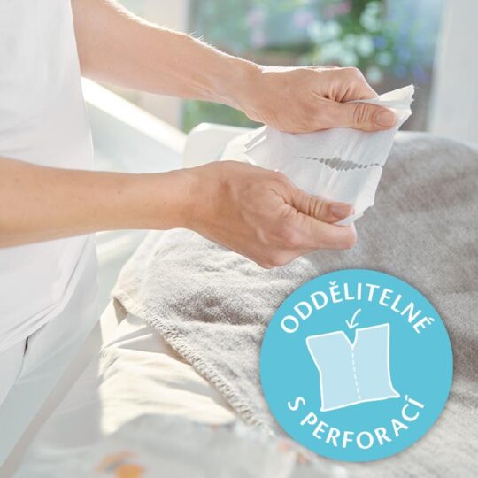 HiPP Babysanft Čistiace vlhčené obrúsky Aqua Natural 10 ks