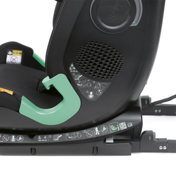 CHICCO Autosedačka MySeat i-size 76-150cm Air Black (9-36kg)