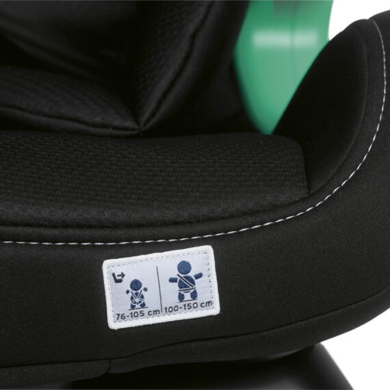 CHICCO Autosedačka MySeat i-size 76-150cm Black (9-36kg)