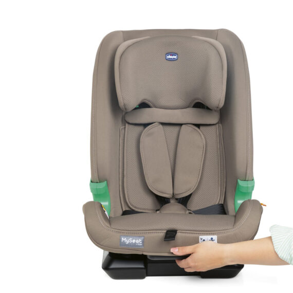 CHICCO Autosedačka MySeat i-size 76-150cm Desert Taupe (9-36kg)