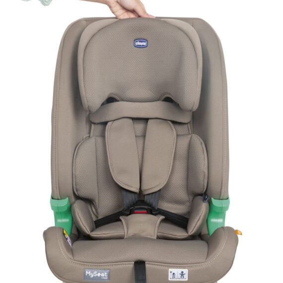 CHICCO Autosedačka MySeat i-size 76-150cm Desert Taupe (9-36kg)