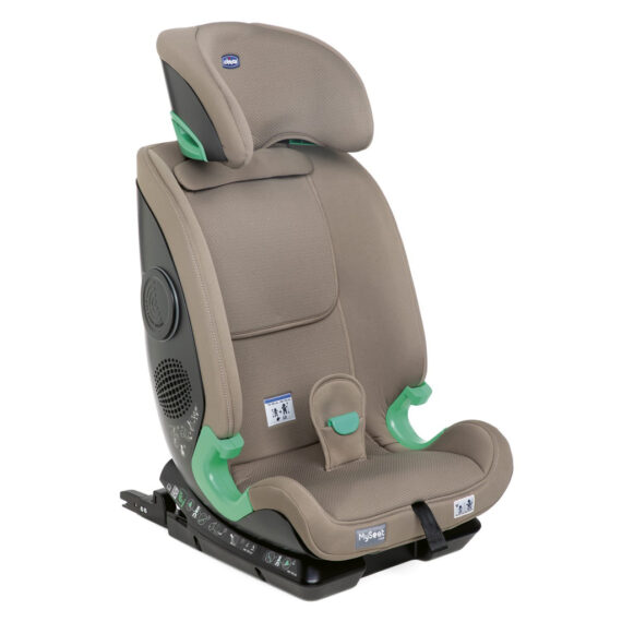 CHICCO Autosedačka MySeat i-size 76-150cm Desert Taupe (9-36kg)