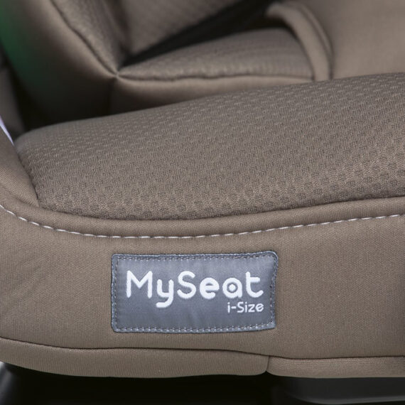 CHICCO Autosedačka MySeat i-size 76-150cm Desert Taupe (9-36kg)