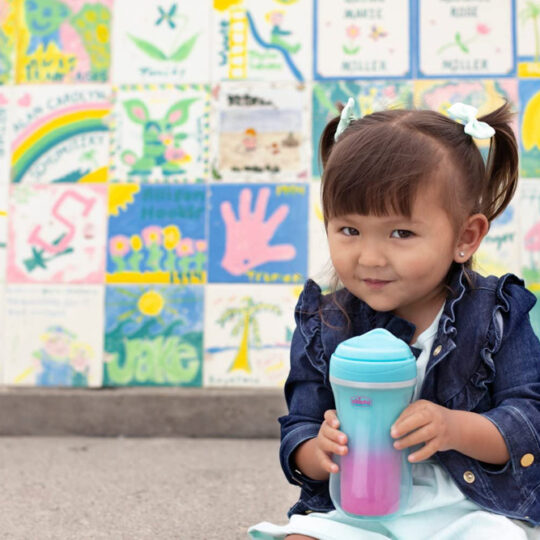 CHICCO Hrnček Active termo s tvrdým náustkom 266 ml, tyrkysový 14m+