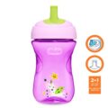 CHICCO Hrnček Advanced so slamkovým náustkom 266 ml fialový 12m+