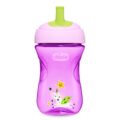 CHICCO Hrnček Advanced so slamkovým náustkom 266 ml fialový 12m+