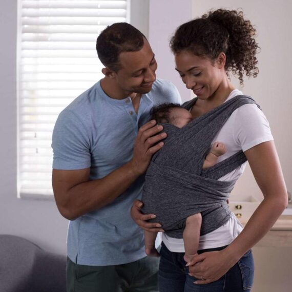 CHICCO Nosič detí/šatka Boppy Comfy Fit Grey 2v1