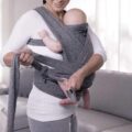 CHICCO Nosič detí/šatka Boppy Comfy Fit Grey 2v1