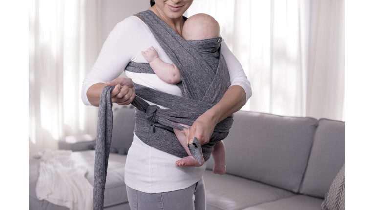 CHICCO Nosič detí/šatka Boppy Comfy Fit Grey 2v1