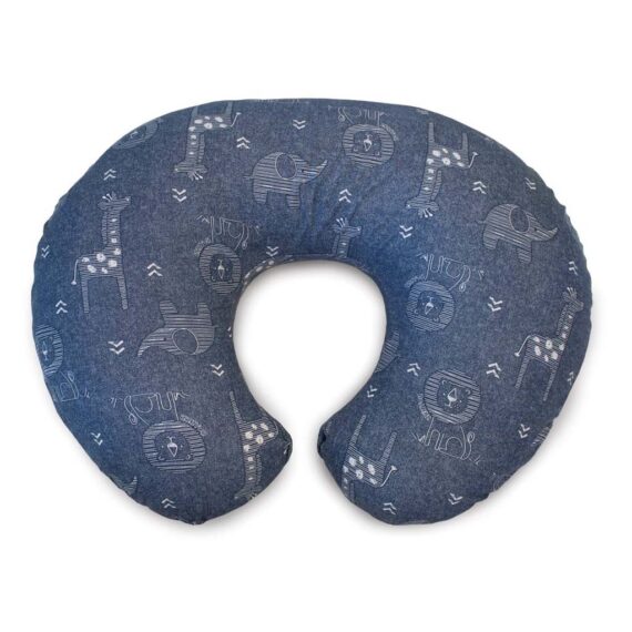 CHICCO Vankúš na dojčenie Boppy – Denim Animals
