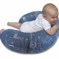 CHICCO Vankúš na dojčenie Boppy – Denim Animals