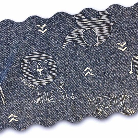 CHICCO Vankúš na dojčenie Boppy – Denim Animals