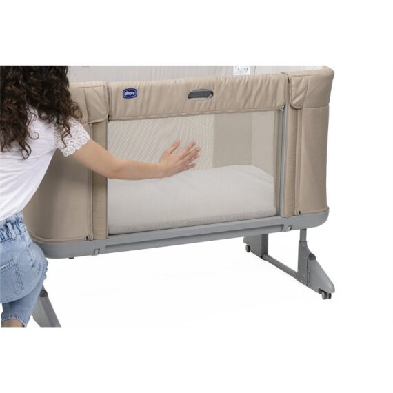 CHICCO Postieľka Next2Me Forever – Honey Beige
