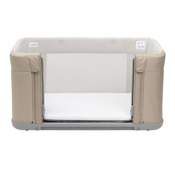 CHICCO Postieľka Next2Me Forever – Honey Beige