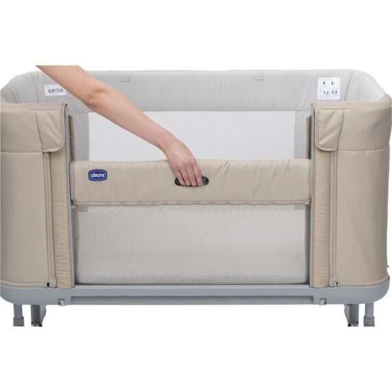 CHICCO Postieľka Next2Me Forever – Honey Beige