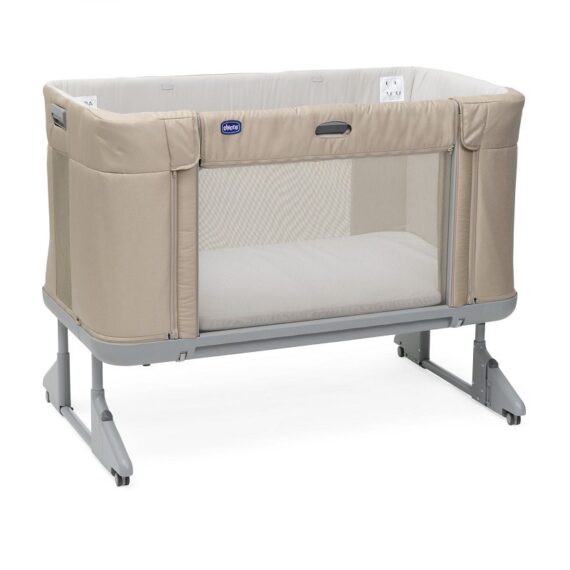 CHICCO Postieľka Next2Me Forever – Honey Beige