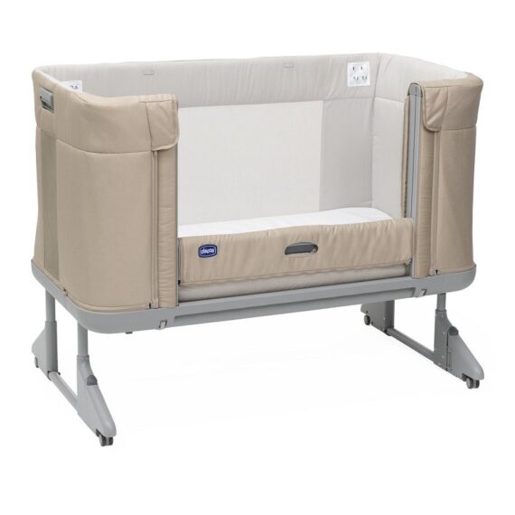 CHICCO Postieľka Next2Me Forever – Honey Beige