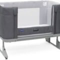 CHICCO Postieľka Next2Me Forever – Slate Grey