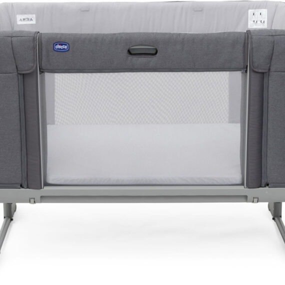 CHICCO Postieľka Next2Me Forever – Slate Grey