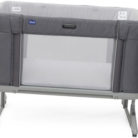 CHICCO Postieľka Next2Me Forever – Slate Grey