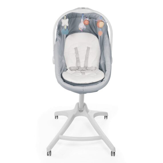 CHICCO Postieľka/lehátko/stolička Chicco Baby Hug 4v1 – Grey Re_Lux
