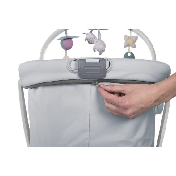 CHICCO Postieľka/lehátko/stolička Chicco Baby Hug 4v1 – Grey Re_Lux