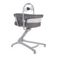 CHICCO Postieľka/lehátko/stolička Chicco Baby Hug Air 4v1 – Dark Grey