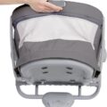 CHICCO Postieľka/lehátko/stolička Chicco Baby Hug Air 4v1 – Dark Grey