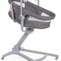 CHICCO Postieľka/lehátko/stolička Chicco Baby Hug Air 4v1 – Dark Grey