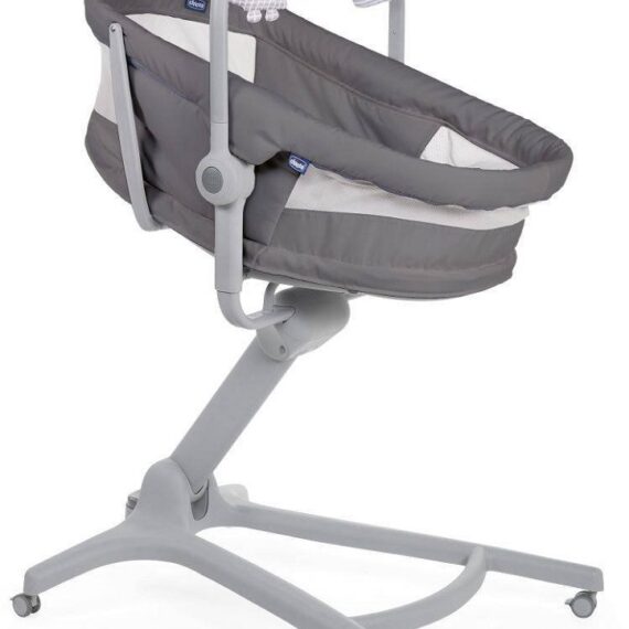 CHICCO Postieľka/lehátko/stolička Chicco Baby Hug Air 4v1 – Dark Grey